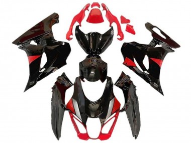 Online Negro Rojo Gris Carenado Moto Suzuki GSXR1000 2017-2024