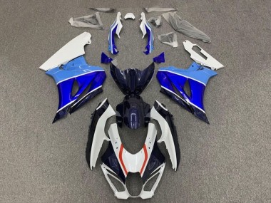 Online Blanco Triple Azul Rojo Carenado Moto Suzuki GSXR1000 2017-2024