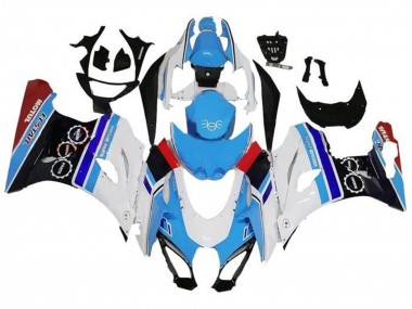 Online Blanco Azul Raya Rojo Carenado Moto Suzuki GSXR1000 2017-2024