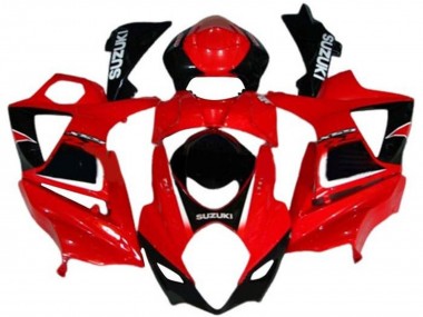 Online Rojo Negro Blanco Calcomanía Carenado Moto Suzuki GSXR 1000 2007-2008
