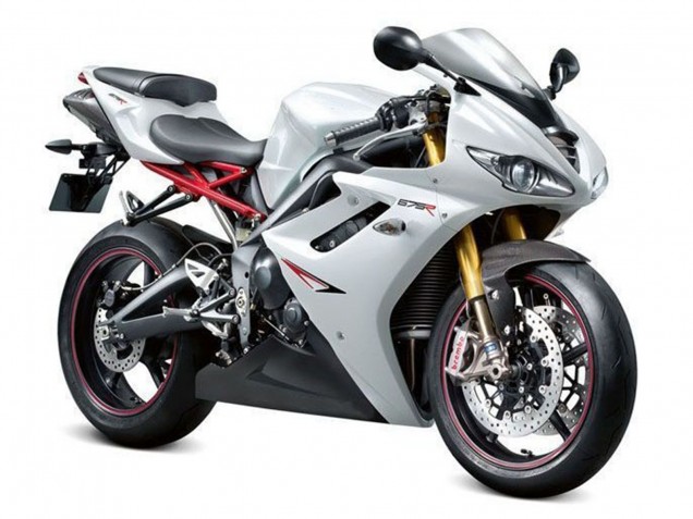 Online Blanco Carenados Moto Triumph Daytona 675 Triple 2006-2008