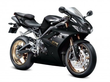 Online Negro Brillante Carenados Moto Triumph Daytona 675 Triple 2006-2008