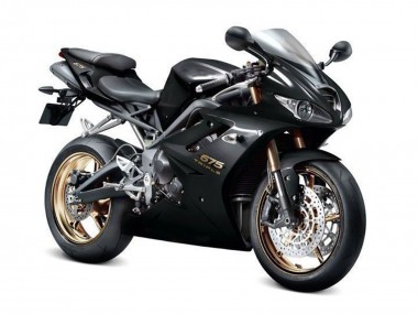 Online Negro Brillante Carenado Moto Triumph Daytona 675 Triple 2009-2012