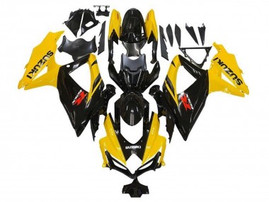 Online Amarillo Negro Brillante Rojo Carenado Moto Suzuki GSXR 600 / GSXR 750 2008-2010