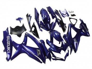 Online Púrpura Gris Carenado Moto Suzuki GSXR 600 / GSXR 750 2008-2010