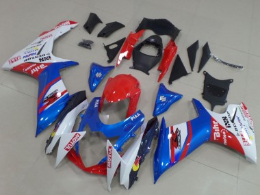 Online Azul Rojo Blanco Carenado Moto Suzuki GSXR 600 / GSXR 750 2011-2024