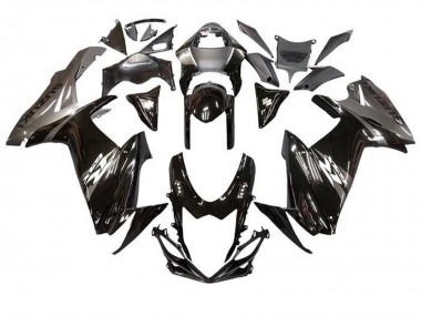 Online Negro Brillante Gris Blanco Carenado Moto Suzuki GSXR 600 / GSXR 750 2011-2024