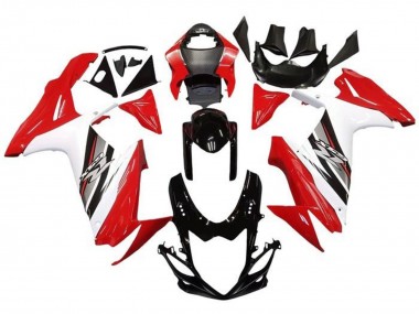 Online Rojo Blanco Negro Carenados Moto Suzuki GSXR 600 / GSXR 750 2011-2024