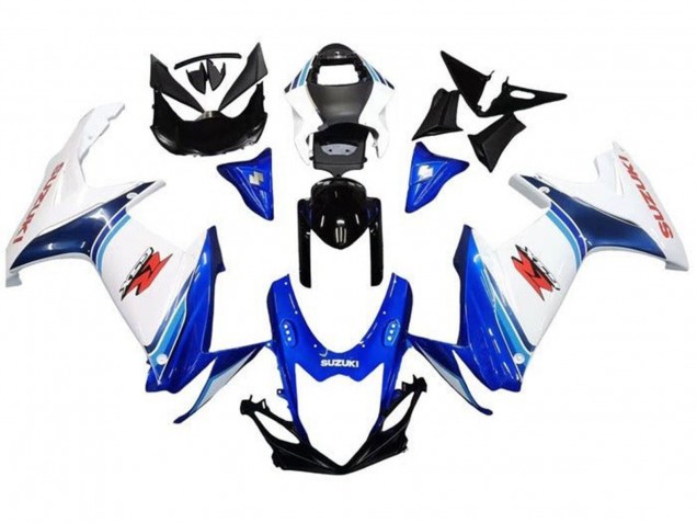 Online Blanco Azul Negro Brillante Rojo Carenado Moto Suzuki GSXR 600 / GSXR 750 2011-2024