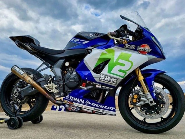 Online Azul N2 Carenado Moto Yamaha YZF R7 2021-2024