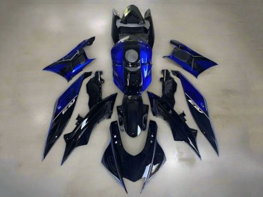 Online Azul Azul Oscuro Brillante Carenado Moto Yamaha YZF R3/R25 2019-2021