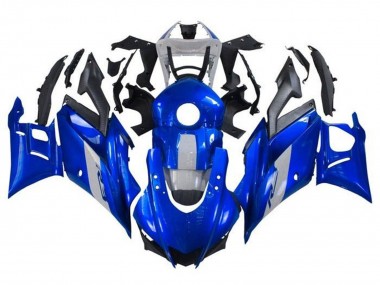 Online Azul Gris Negro Carenado Moto Yamaha YZF R3/R25 2019-2021