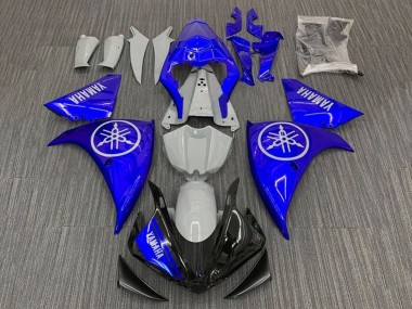 Online Azul Nardo Gris Negro Carenado Moto Yamaha YZF 1000 R1 2009-2011