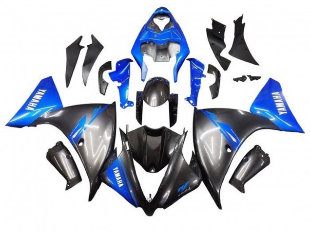 Online Azul Gris Negro Carenado Moto Yamaha YZF 1000 R1 2009-2011