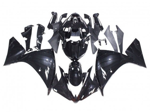 Online Negro Brillante Carenado Moto Yamaha YZF 1000 R1 2009-2011