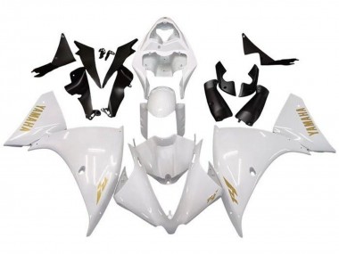 Online Blanco Oro Calcomanía Carenado Moto Yamaha YZF 1000 R1 2009-2011