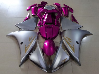 Online Plata Púrpura Carenado Moto Yamaha YZF 1000 R1 2009-2011