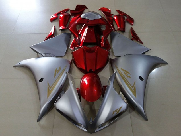 Online Plata Rojo Carenado Moto Yamaha YZF 1000 R1 2009-2011