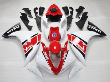 Online Blanco Rojo Negro Carenado Moto Yamaha YZF 1000 R1 2009-2011