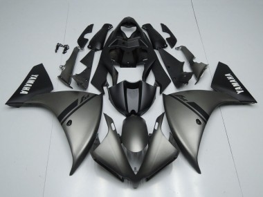 Online Gris Mate Negro Mate Blanco Calcomanías Carenado Moto Yamaha YZF 1000 R1 2012-2014