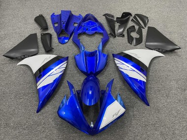 Online Azul Blanco Negro Carenado Moto Yamaha YZF 1000 R1 2012-2014