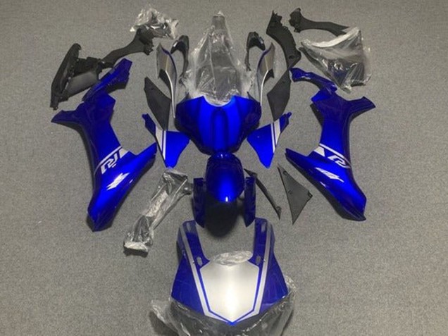 Online Azul Plata Carenado Moto Yamaha YZF 1000 R1 2015-2019
