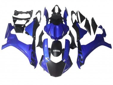 Online Azul Negro Mate Carenados Moto Yamaha YZF 1000 R1 2015-2019