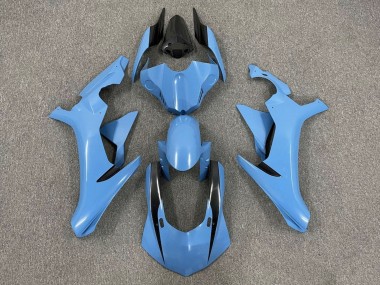 Online Azul Claro Negro Brillante Carenado Moto Yamaha YZF 1000 R1 2015-2019