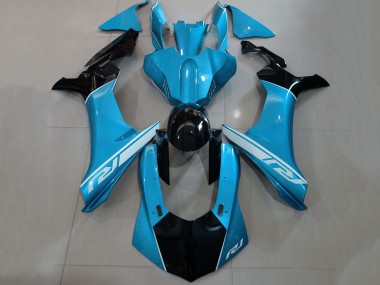 Online Azul Plata Negro Brillante Carenado Moto Yamaha YZF 1000 R1 2015-2019