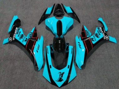 Online Azul Negro Rojo Carenado Moto Yamaha YZF 1000 R1 2015-2019