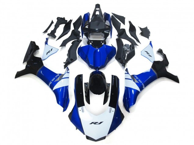 Online Blanco Azul Negro Carenado Moto Yamaha YZF 1000 R1 2015-2019