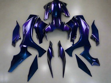 Online Azul Púrpura Camaleón Carenado Moto Yamaha YZF 1000 R1 2020-2025
