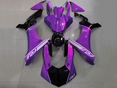Online Púrpura Plata Negro Brillante Carenado Moto Yamaha YZF 1000 R1 2020-2025