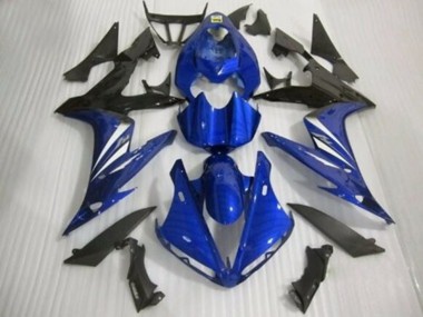 Online Azul Blanco Negro Brillante Carenados Moto Yamaha YZF 1000 R1 2004-2006