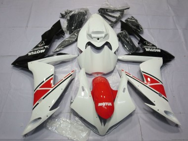 Online Blanco Rojo Negro Carenado Moto Yamaha YZF 1000 R1 2004-2006
