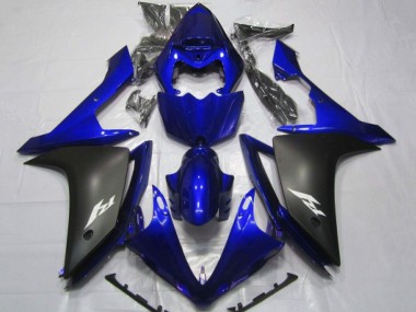 Online Azul Negro Mate Carenado Moto Yamaha YZF 1000 R1 2007-2008