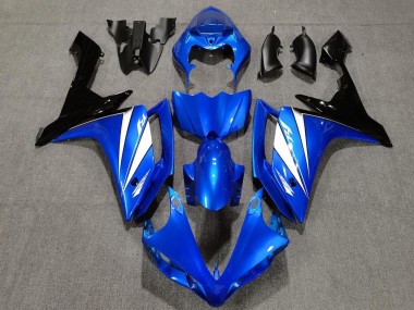 Online Azul Blanco Negro Carenados Moto Yamaha YZF 1000 R1 2007-2008