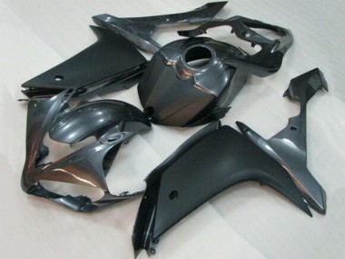 Online Plata Oscuro Negro Mate Carenados Moto Yamaha YZF 1000 R1 2007-2008