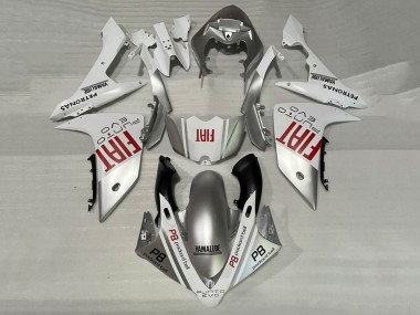Online Plata Blanco Rojo Fiat Carenado Moto Yamaha YZF 1000 R1 2007-2008