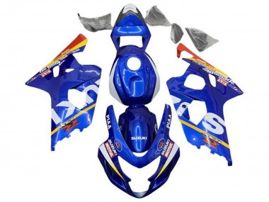 Online Azul Blanco Amarillo Rojo Carenado Moto Suzuki GSXR 600 / GSXR 750 2004-2005