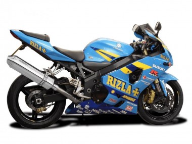 Online Azul Claro Amarillo Rizla Motul Carenado Moto Suzuki GSXR 600 / GSXR 750 2004-2005