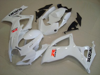 Online Blanco Rojo Negro Carenado Moto Suzuki GSXR 600 / GSXR 750 2004-2005