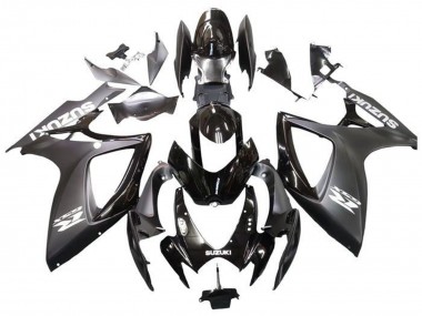 Online Negro Mate Negro Brillante Blanco Carenado Moto Suzuki GSXR 600 / GSXR 750 2006-2007