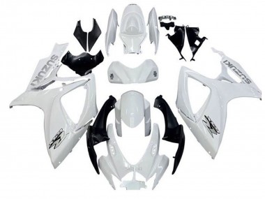 Online Blanco Negro Carenado Moto Suzuki GSXR 600 / GSXR 750 2006-2007