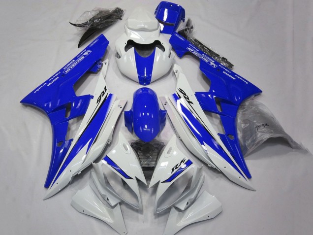 Online Blanco Azul Motul Michelin Carenado Moto Yamaha YZF R6 2006-2007