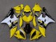 Online Amarillo Blanco Negro Brillante Motul Michelin Carenado Moto Yamaha YZF R6 2006-2007