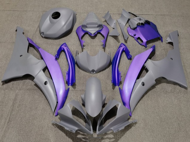Online Gris Púrpura Carenado Moto Yamaha YZF R6 2008-2016