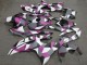 Online Blanco Rosa Gris Negro Camouflage Carenado Moto Yamaha YZF R6 2008-2016