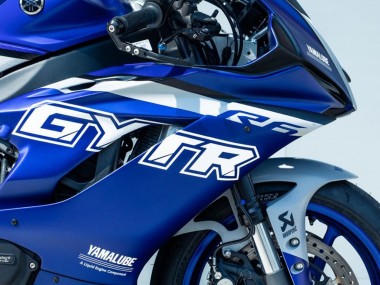 Online Azul Plata GYTR Carenado Moto Yamaha YZF R6 2017-2023