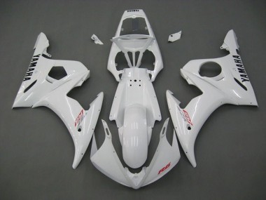Online Blanco Rojo Negro Carenado Moto Yamaha YZF R6 2005